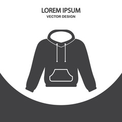 Male sport sweater icon