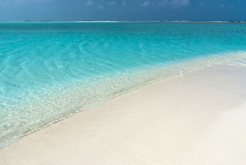 Obraz premium Maldivian island