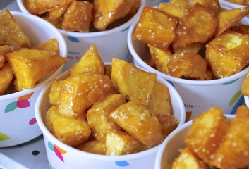 Sweet potato closeup