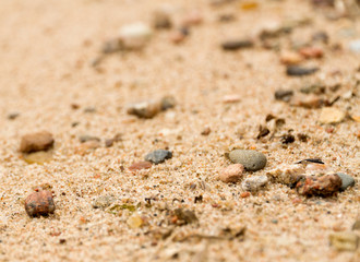 Sand pebbles pattern