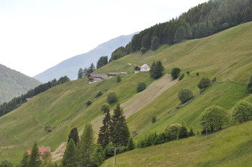 Fototapeta premium Durnholzer See im Sarntal, Südtirol