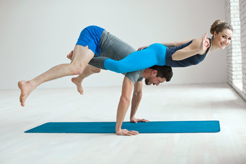 Yoga class 
