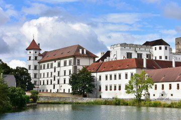 Fototapeta na wymiar castle Jindrichuv Hradec,Czech republic