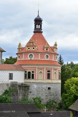Fototapeta na wymiar castle Jindrichuv Hradec-Rondel,Czech