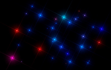 Obraz premium Space stars background