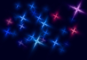 Stars space background