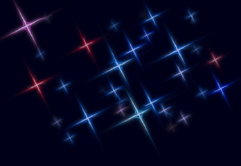 Stars space abstract background