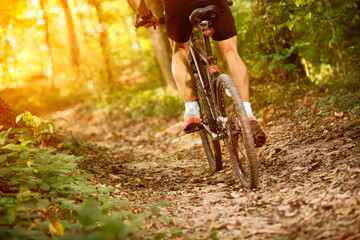 Fototapeta premium mountain bike sport