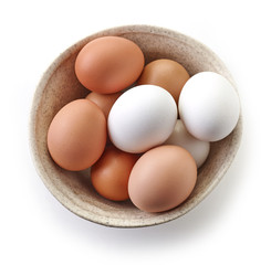 bowl of eggs