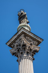 Fototapeta premium Colonna della Pace (Column of Peace, 1614). Rome, Italy.