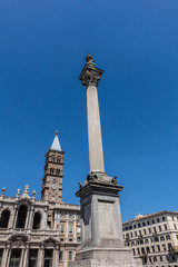 Colonna della Pace (Column of Peace, 1614). Rome, Italy.