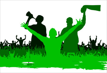 For concert and sports championship