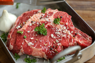 côte de bœuf crue 5