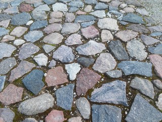 Path from stones