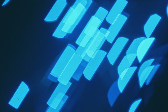 Blue Flare Abstract Background