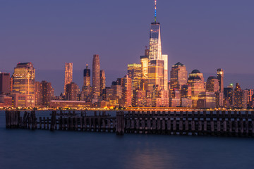 Obraz premium NYC at night