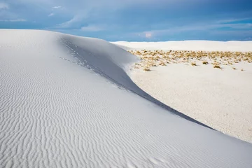 Deken met patroon Natuurpark White Sands National Monument