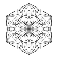 Coloring book for adults. Look my portfolio for more