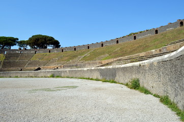 Amphietheater in Pompeji