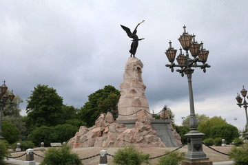 Monument "Russalka" (1902) in Tallinn