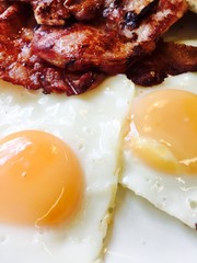 Bacon and egg