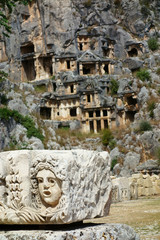 The World heritage site Myra, Lycia, Turkey