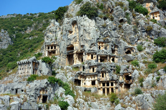 The World heritage site Myra, Lycia, Turkey