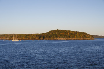 Isle in the Bay of Bar Harbor, USA, 2015