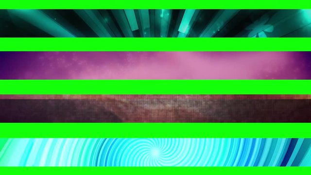 Lower third thirty seven GBS Abstract looping Lower Thirds, use cropping or masking to separate Lower Thirds. 
