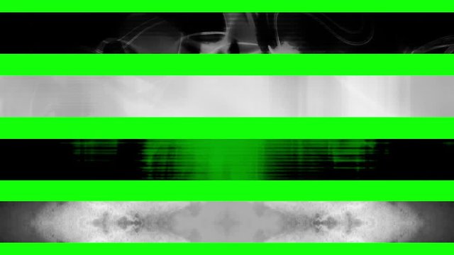 Lower third five GBS Abstract looping Lower Thirds, use cropping or masking to separate Lower Thirds. 