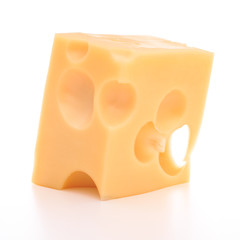 cheese isolated on white background cutout