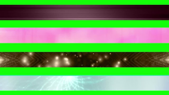 Lower third thirty one GBS Abstract looping Lower Thirds, use cropping or masking to separate Lower Thirds. 