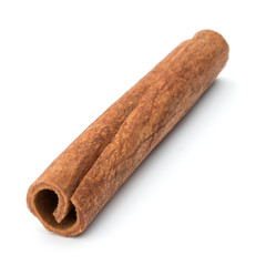 cinnamon stick spice isolated on white background closeup