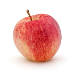 Red apple isolated on white background cutout