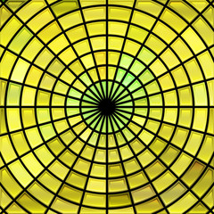 abstract vector stained-glass mosaic background