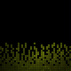 abstract vector square pixel mosaic background