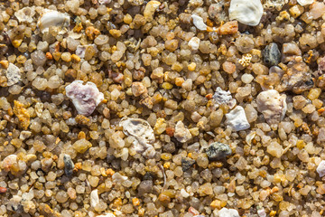 Textura de areia.