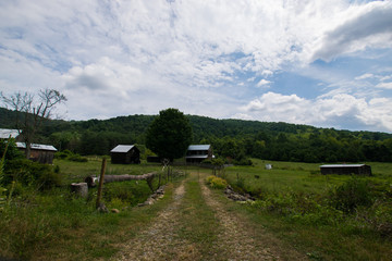 Scenic Landscape of Elkton, Virginia around Shenandoah National