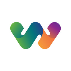 Colorful W Logo
