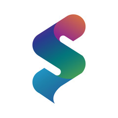 Colorful Letter S Logo