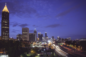 Naklejka premium Atlanta in the Morning Hour