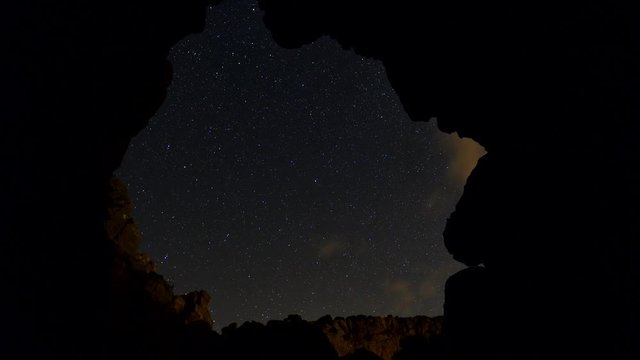 mağaradan yıldız pozlaması