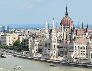 Obraz premium Parliament building, Budapest