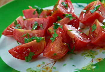 Tomato and Coriander Salad