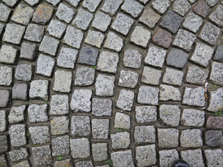 Clean cobblestone pattern