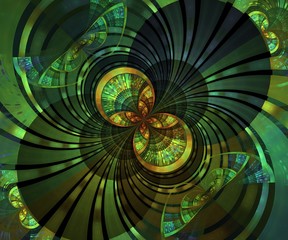 Computer generated fractal artwork