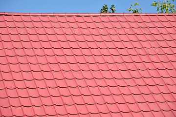 Roof tilles of a building