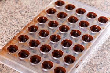 Homemade chocolate