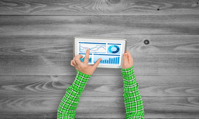 Using financial application