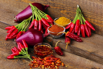 Peperoncino e cipolla rossa di Tropea